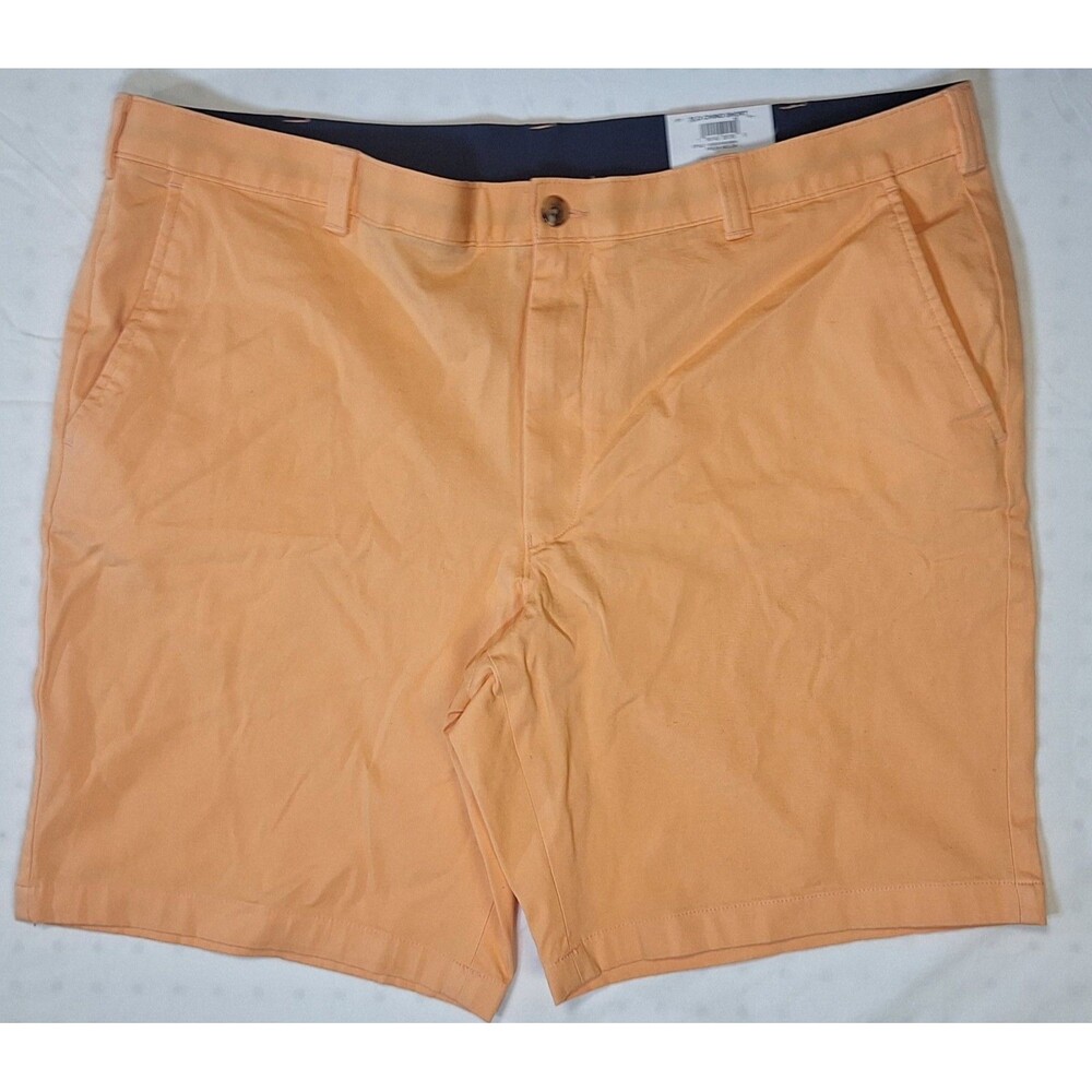 Men's Club Room Chino Shorts 4-way Stretch 40 Waist Coral